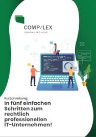 Der Arbeitsvertrag Mit Einem Softwareentwickler Comp Lex