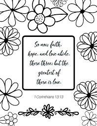 There's no subscription or sign up for these coloring pages. Free Printable Bible Verse Coloring Pages