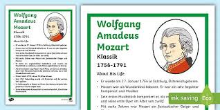Over the years, mozart aligned himself with a variety of european. Wolfgang Amadeus Mozart Komponist Informationstext