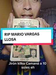 una gran pérdida 🕊️ #mariovargasllosa #literatura #libros #rip