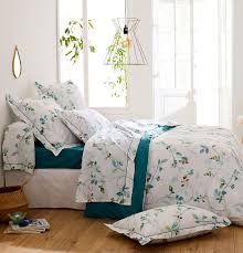 فصالة وخياطة دراوات او درا للغطاء / comment coudre un drap plat. Drap Plat Coton Percale 80 Fils Flaner Jade Tradilinge Lingorama