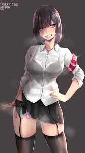 Used Condom Belt - Big Breasts Cum Slut Hentai AI Porn