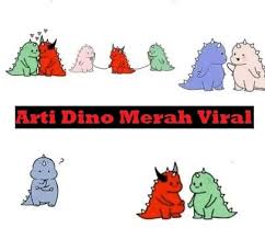 Link download gambar dino bt21 viral tiktok lengkap gambar dinosaurus warna kuning untuk foto profil wa Dino Merah Tiktok Arti Foto Dino Merah Di Tiktok Viral