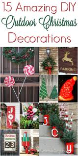 Christmas reindeer logs from designer trapped Diy Christmas Outdoor Decorations Christmasdecorations Mrs Kathy King