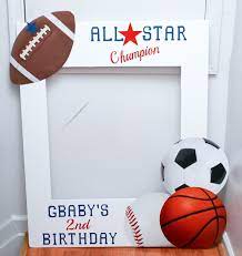 Items 1 to 40 of 115 total. Diy All Star Birthday Photo Prop Sports Birthday Photo Prop Sports Birthday Party Deco Sports Themed Birthday Party Sports Themed Party Sports Theme Birthday