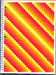 Sunshine Rainbow Graph Paper Art Graph Paper Drawings Graph Paper Designs