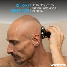 7 Blade Bald Head Shaver For Men Cordless Hair Shaver