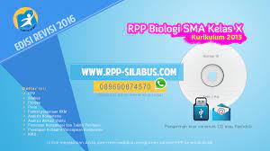 Kelas vii smp/mts semua mapel unduh disini. Jual Rpp Biologi Sma Kelas X Kurikulum 2013 Revisi 2016