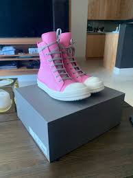 Rick Owens Rick Owens Pink Meme Rapper Ramones Read Description Grailed