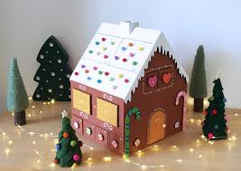La recette par atelier de brigitte. Calendrier De L Avent Maison Pain D Epices Artemio