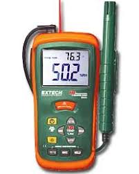 159 x 21 x 25mm / 48g. Rh101 Hygrothermometer Plus Ir Thermometer