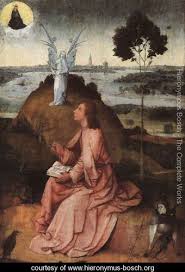 St John On Patmos Hieronymous Bosch Www Hieronymus Bosch Org Hieronymus Bosch Paintings Hieronymus Bosch St John The Evangelist
