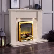 Speaking of cost, this unit provides energy efficient heat at the click of a button. Marble Electric Fireplace Suite Black Fire Low Cost Fireplaces
