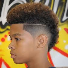The top portion of the hair is in white and ends with graying tips at the shoulders. 23 Best Black Boys Haircuts 2021 Guide