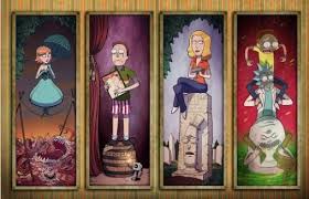 Google Morty Rick And Morty Gravity Falls Art