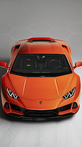 Lamborghini Huracan Evo Orange Supercars Front View Lamborghini Huracan Super Cars Lamborghini