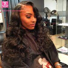 You can easily make alterations on your shade card when you are bored with a single black long shiny hair hairstyle with dark highlights. Best Quality Brazilian Virgin Hair Body Wave With Closure Hair Styles Hair Waves Body Wave Hair