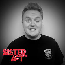 🎭MEET THE CAST OF SISTER ACT🎭 Meet Liam Etherington who plays Eddie  Souther of the Philadelphia police department👮‍♂️ Eddie finds himself  protecting his childhood crush from her gangster boyfriend……all the while he