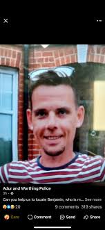 STILL MISSING 13.08.2025 My friend's brother is missing Ben Corcoran and  was last seen 04.08.2025. Last contact near Brighton hospital