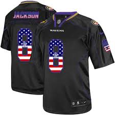 Nice 8 Elite Lamar Jackson Black Nike Nfl Mens Jersey