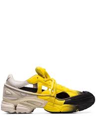 Adidas Black And Yellow Running Shoes Rs Replicant Ozweego Sneakers In Multicoloured Sneakers