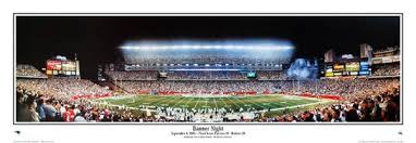 The nascar gillette cup series is a racing league on ps3. Gillette Stadium Banner Night New England Patriots Panoramic Poster Everlasting 2005 Sports Poster Warehouse