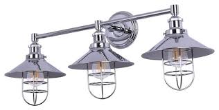 Marazzo 3 Light Wall Sconce Beach Style Bathroom Vanity Lighting By Linea Di Liara