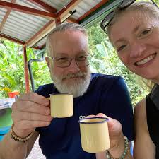 North Fields Coffee & Chocolate tour. Our guide's name was Alberto and he  was delightful. . . 🇨🇷💙🦋☕️🍫