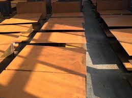 S355J0W Corten Steel Plates, EN10025-5 S355J0W Low Alloy Structural Steel  Plate