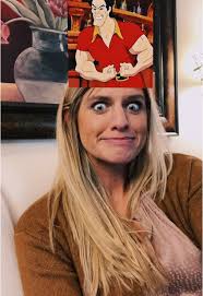 Bahaha if he only had muscles. #gaston #husband #lovehim #disneycouple  #gothim #cartoonboyfriend