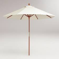 9 Brown Umbrella Frame And Pole World Market Outdoor Living Space Patio Outdoor Patio Umbrellas Patio Umbrellas