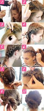 Hair How To Braided Bun Hair Styles Long Hair Tutorial Long Hair Styles