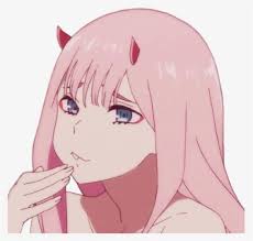 Upscaled to 1080p using waifu2x: Zero Two Chibi Darling In The Franxx Zero Two Chibi Hd Png Download Kindpng