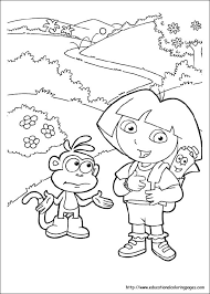 The hauntingly fun days leading up to halloween are upon us. Dora 05 Educational Fun Kids Coloring Pages And Preschool Skills Worksheets