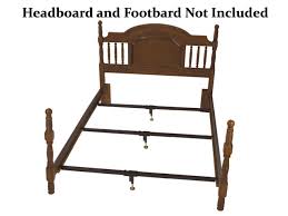 Maybe you would like to learn more about one of these? Wooden Railed Bed Frame Metal Support System