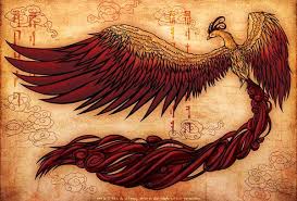 Phoenix Mitoloji Dovme Kus