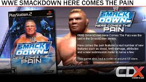 Code X Ws Smackdown Here Comes The Pain