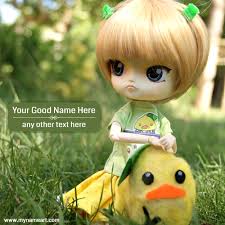 New girls attitude dps for whatsapp 2020. Write Your Name On Cute Stylish Doll Picture