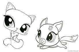 I got my new kitten! Littlest Pet Shop Coloring Pages Kitten And Puppy Coloring4free Coloring4free Com