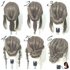 Braids Casual Everyday Hairstyle Step By Step Lowbun Step Braids Casual Everyday Hairstyle Lowbu In 2020 Guest Hair Wedding Guest Hairstyles Long Hair Styles