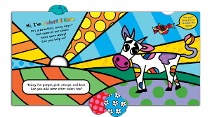 Interactive pop art coloring pages these pages are different from most other coloring sheets you've ever used before because you get the chance to engage and interact with them. Color Play Book By Romero Britto Official Publisher Page Simon Schuster