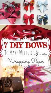 7 Diy Bows To Make With Leftover Wrapping Paper Twelve Days Of Christmas Diy Christmas Wrapping Paper Paper Bows Diy Wrapping Paper Bows