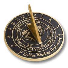 On all the lists fifty years is celebrated with gold which is great for him and her. Home Decor Home Living Golden Anniversary Anniversary Gift