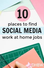 Top 10 Places To Find Home Based Social Media Jobs Online Social Media Jobs Online Jobs Jobs For Teens