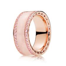 Gift the one you love the sparkling wishbone heart ring. Pandora Hearts Of Pandora Ring Pandora Rose Cream Enamel Amp Clear Cz Pandora Rings Heart Pandora Rings Promise Pandora Rings