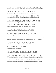 Sweet dreams of holly and ribbon. Flute Sheet Music Christmas Tree Farm