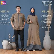 Nah kamu juga bisa loh meniru gaya baju couple ala artis ini. Baju Muslim Couple Pasangan Kondangan Couple Tunangan Couple Lamaran Couple Suami Istri Nibras 71 Shopee Indonesia