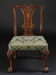 C1755 C1755 A Set Of Four George Ii Mahogany Dining Chairs Circa 1755 Height 38 Width 25 Depth 23 Chippendale Furniture Georgian Furniture Antique Chairs