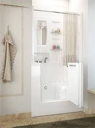 Walk In Tub That Is Also A Shower And Takes Up As Little Space Tiny House Bathroom Walk In Tub Shower Small Bathroom