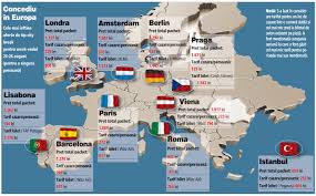 City break de 3 zile la milano: Harta Celor Mai Ieftine VacanÅ£e City Break In Europa